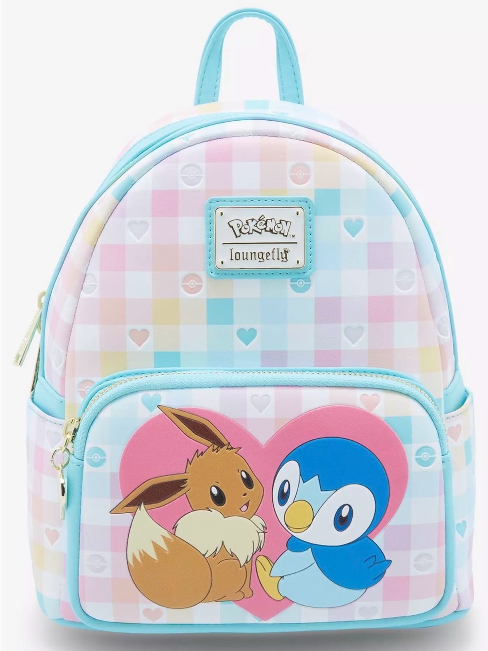 Loungefly Pokémon Eevee and Piplup Besties Mini Backpack